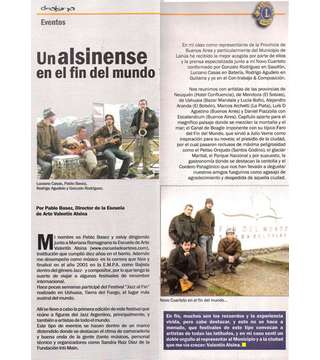 Revista de Alsina Agosto de 2009